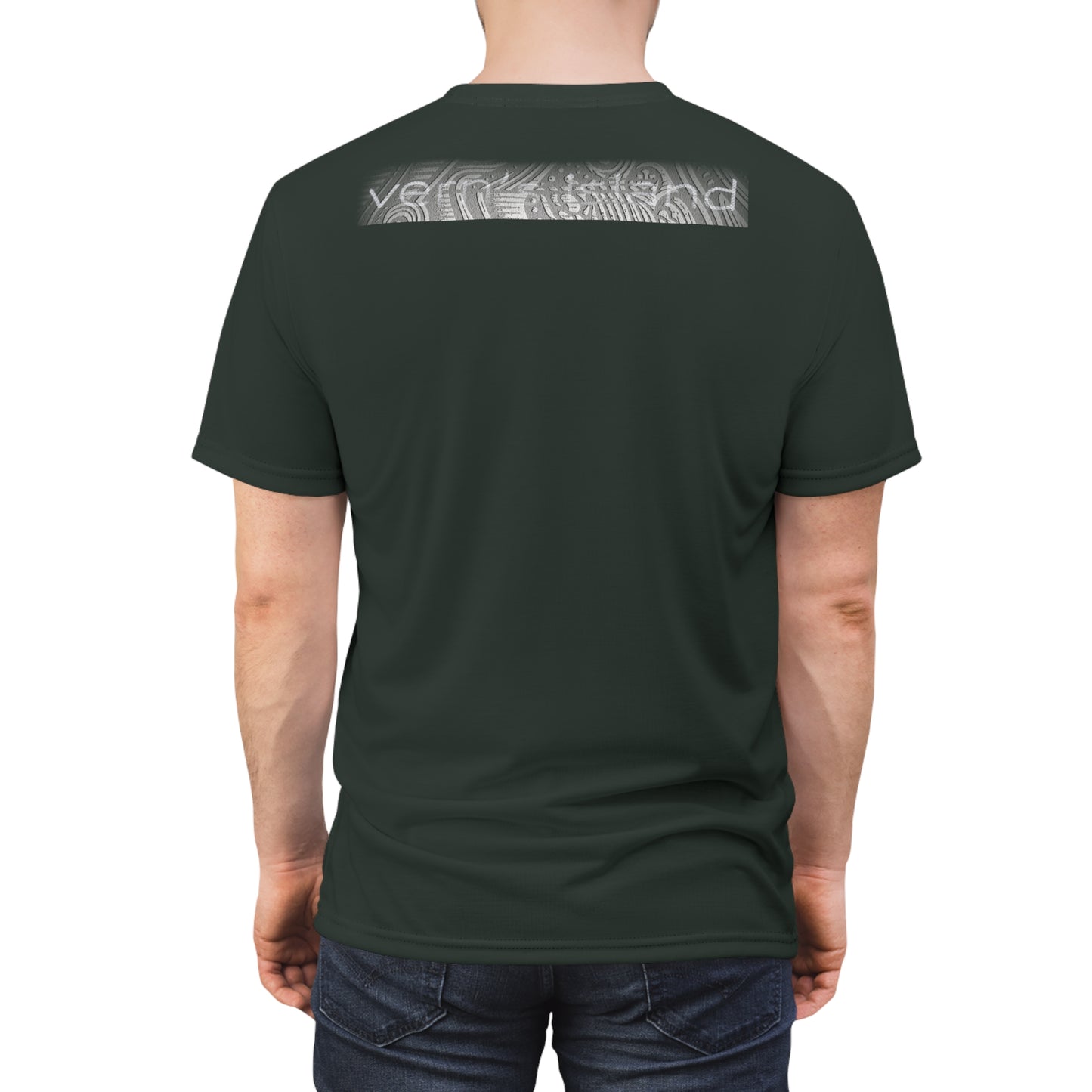 Mens Dark Green Boat Rope Tee