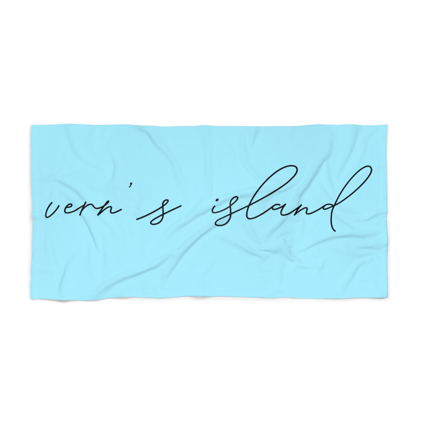 Vern's Classic Beach Towel Baby Teal
