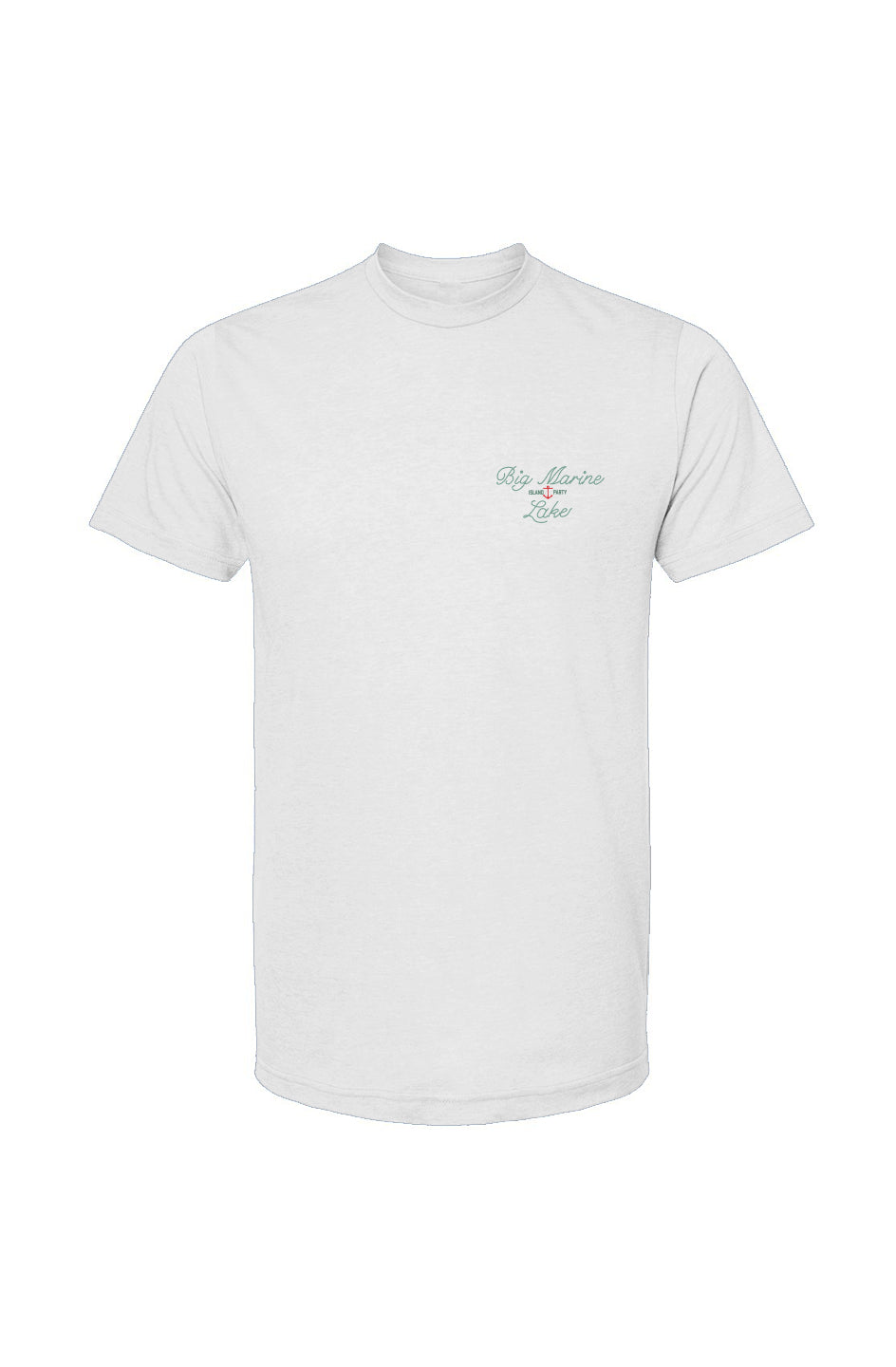 Mens Love My Lake Tee, Big Marine