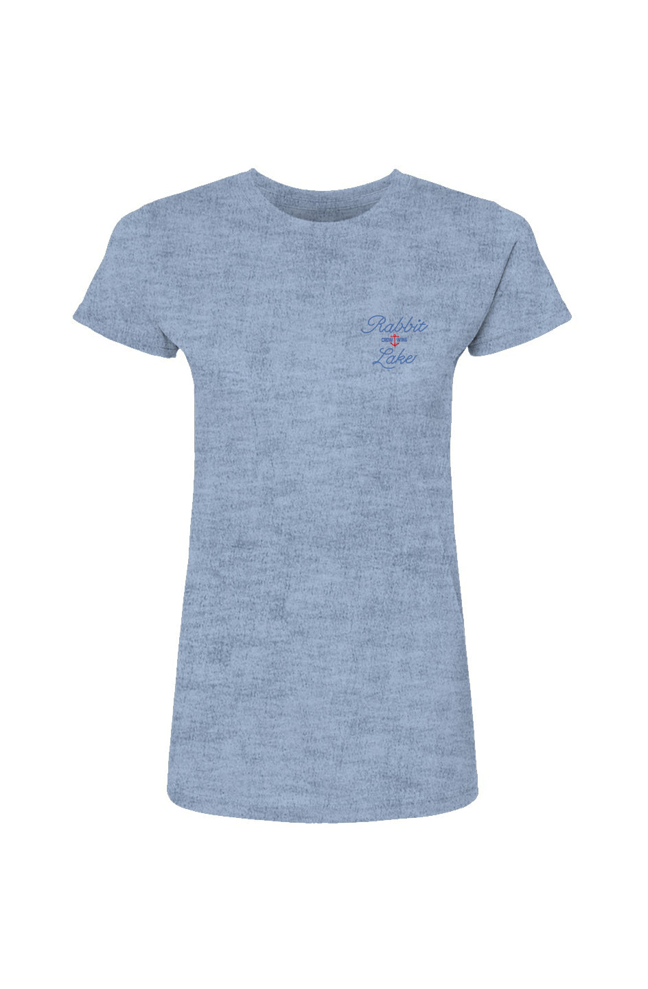Womens Love My Lake Tee, Rabbit Lake