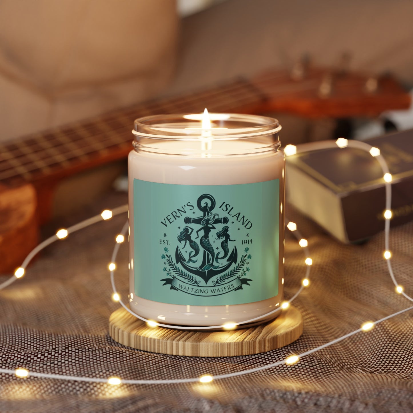 Waltzing Waters Atlantis Whisper Scented Soy Candle, 9oz