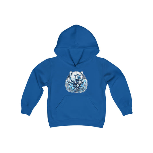 Polar Beasts Youth Heavy Blend Hooded Sweatshirt