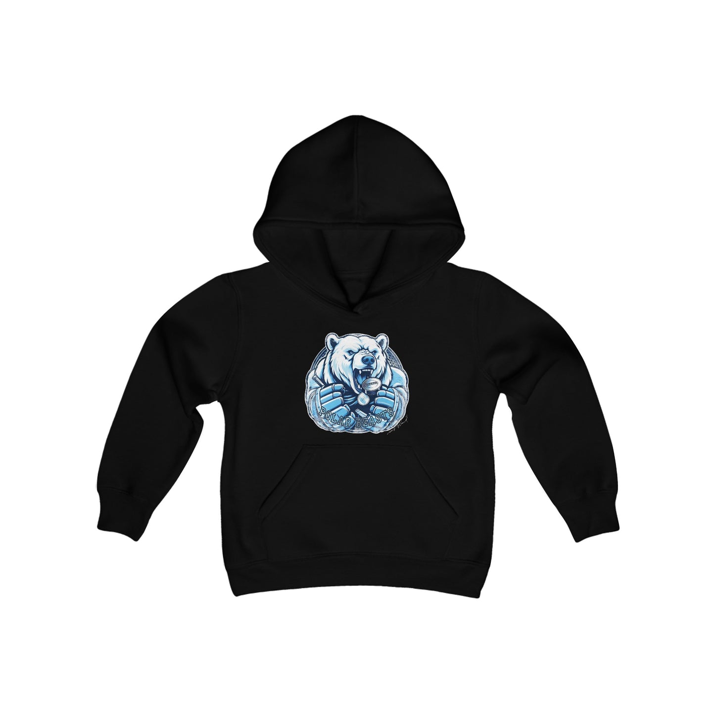 Polar Beasts Youth Heavy Blend Hooded Sweatshirt