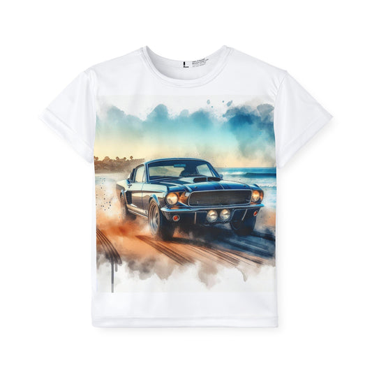 Kids Classic Car Sports/Swim Shirt