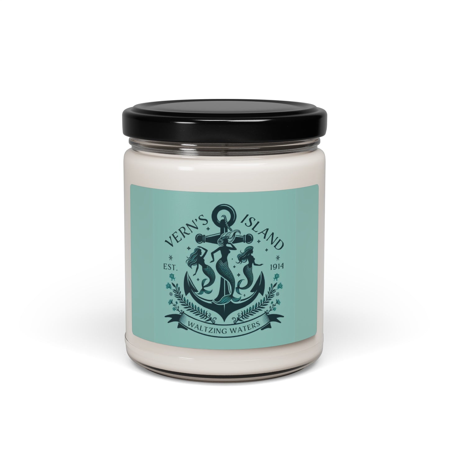 Waltzing Waters Atlantis Whisper Scented Soy Candle, 9oz