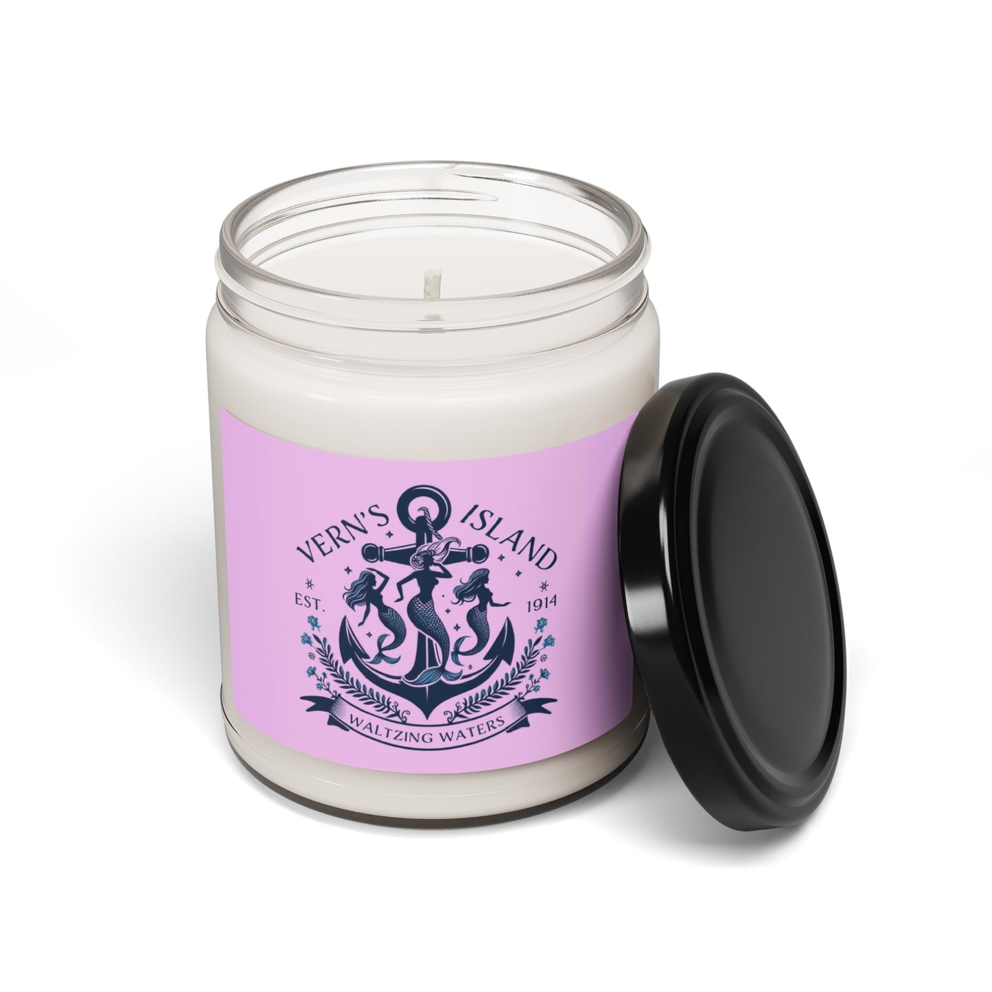 Waltzing Waters Sea Salt + Orchid Scented Soy Candle, 9oz