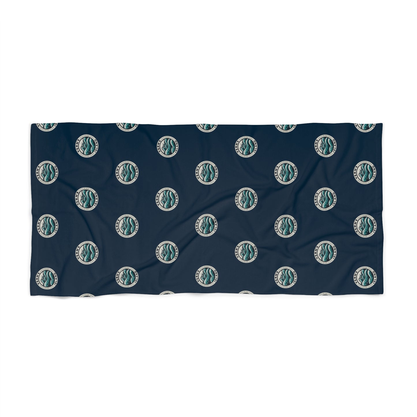 Vern's Wave Beach Towel