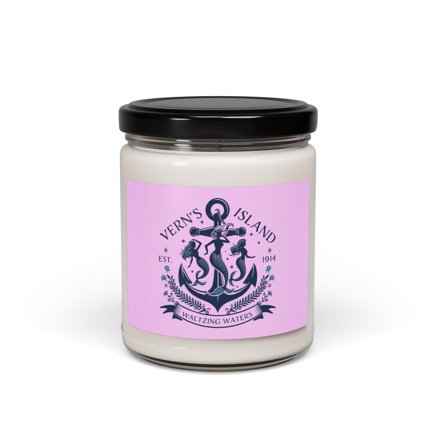 Waltzing Waters Sea Salt + Orchid Scented Soy Candle, 9oz