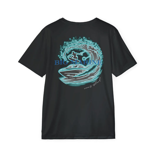 Mens Love My Lake Sport Tee, Big Marine Sport