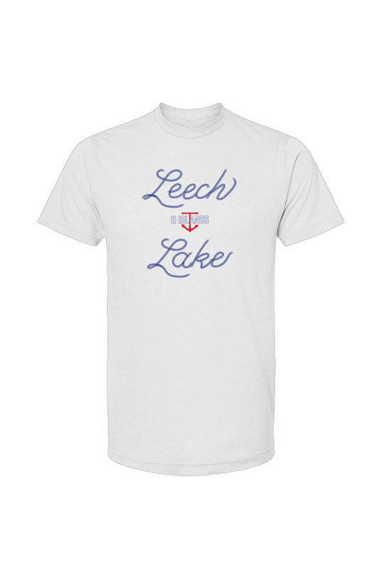 Mens Love My Lake Tee, Leech Lake (Large Print)