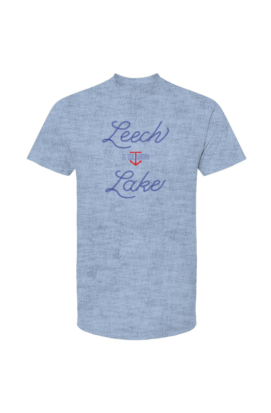 Mens Love My Lake Tee, Leech Lake (Large Print)