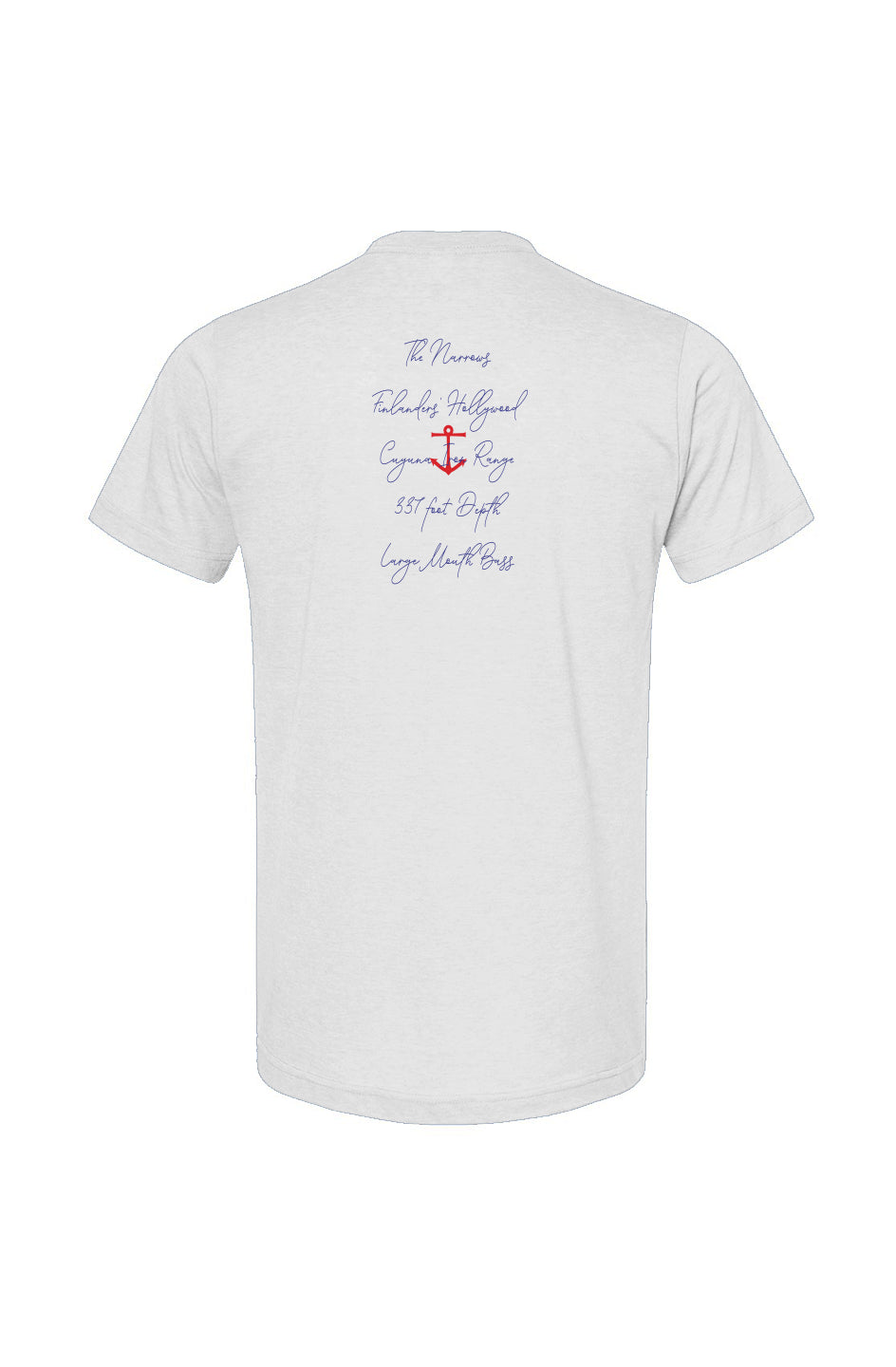 Mens Love My Lake Tee, Rabbit Lake (Large Print)