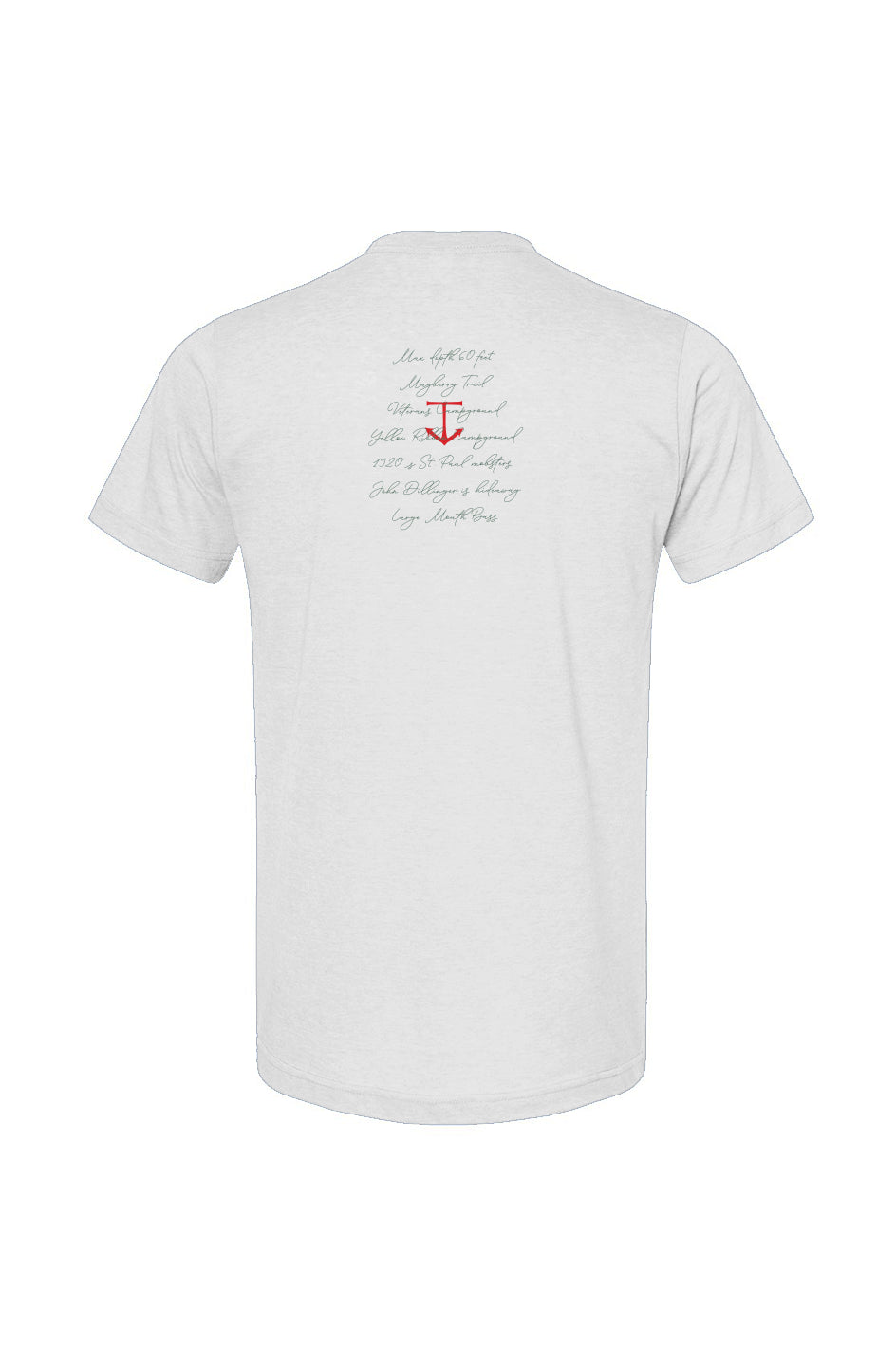 Mens Love My Lake Tee, Big Marine 
