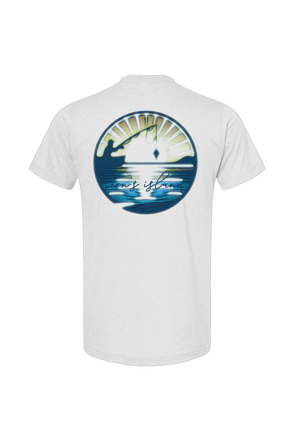 Mens Love My Lake, Vern's Island Fishin' Tee