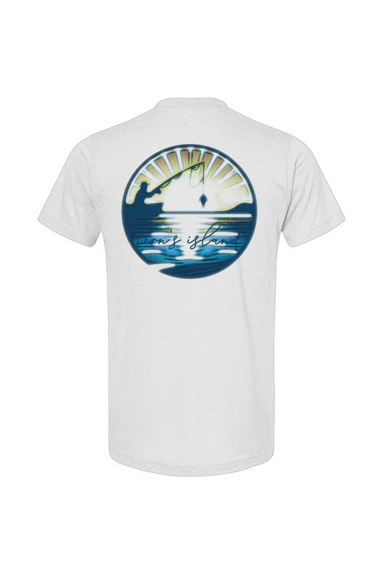 Mens Love My Lake, Vern's Island Fishin' Tee