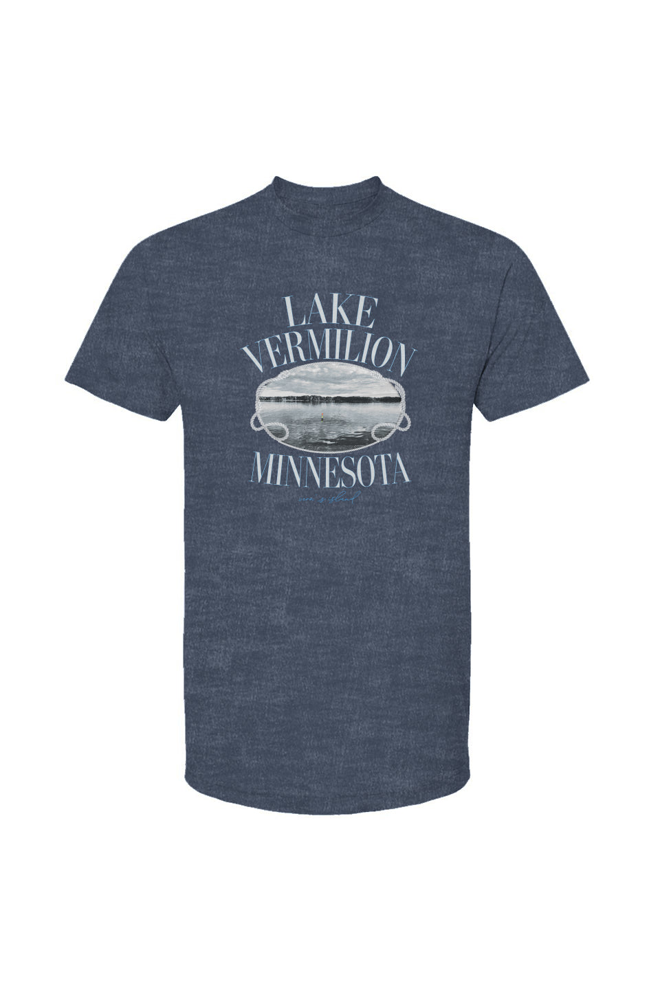 Mens Love My Lake Graphic Tee, Lake Vermilion