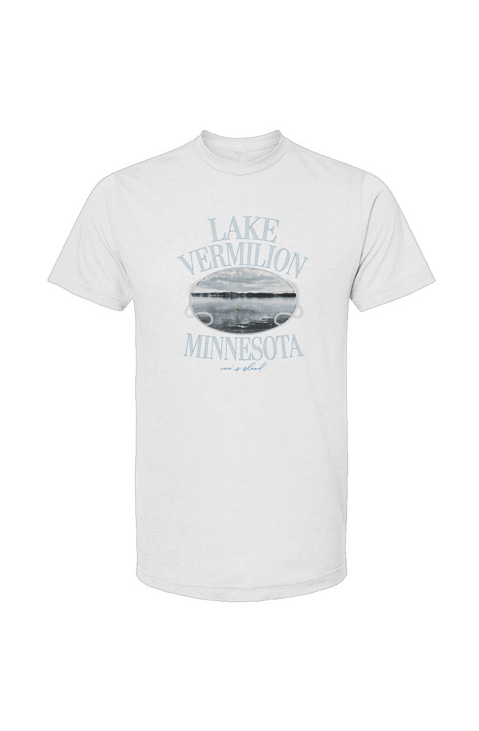 Mens Love My Lake Graphic Tee, Lake Vermilion