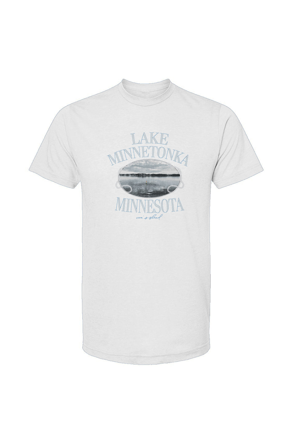 Mens Love My Lake Graphic Tee, Lake Minnetonka