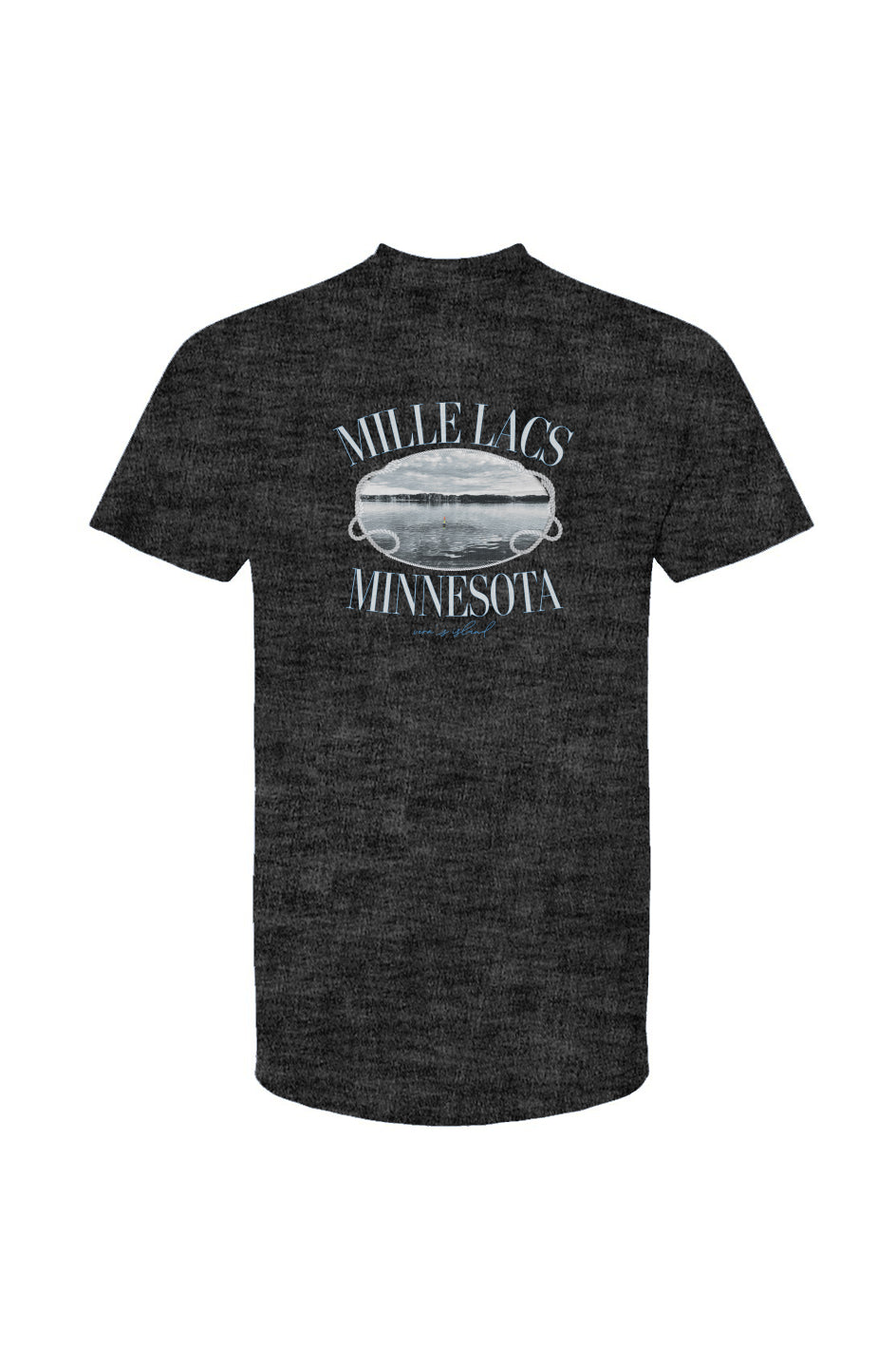 Mens Love My Lake Graphic Tee, Mille Lacs