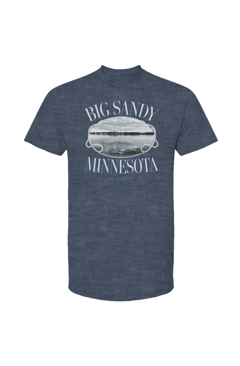 Mens Love My Lake Graphic Tee, Big Sandy