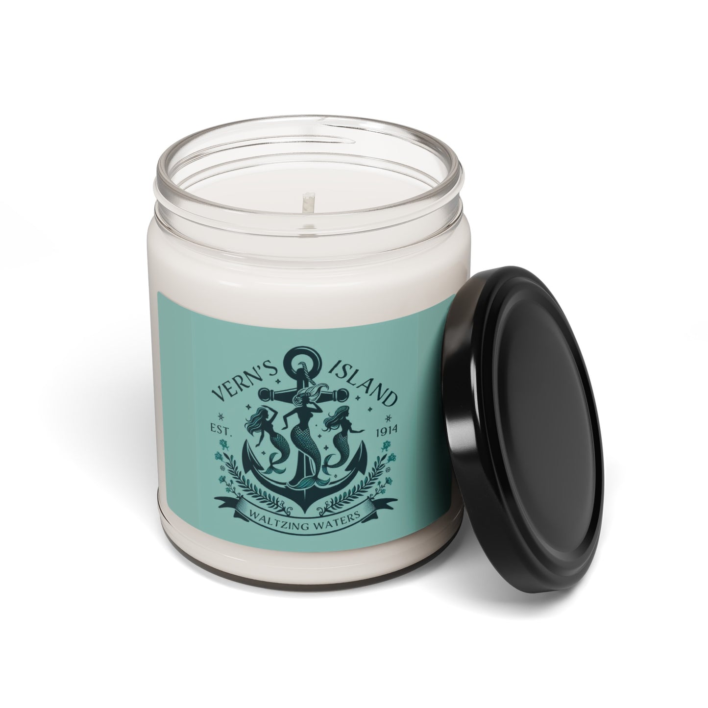 Waltzing Waters Atlantis Whisper Scented Soy Candle, 9oz