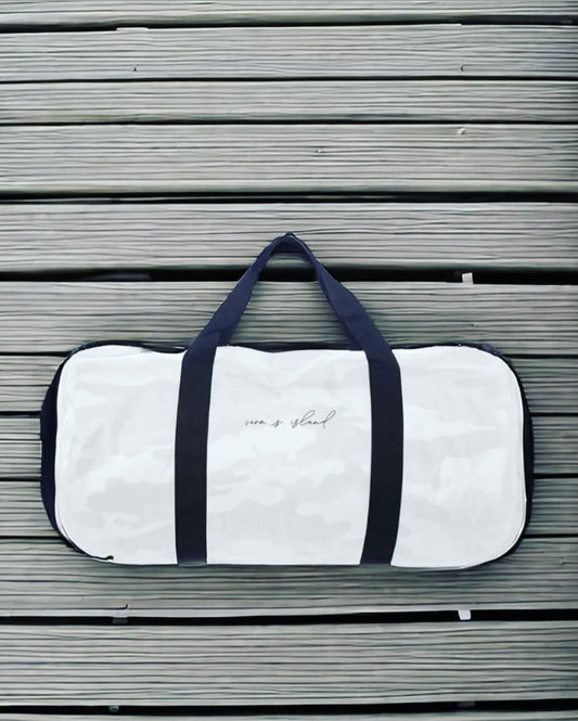 Vern's Day Tripper Duffle White Camo (embroidery)